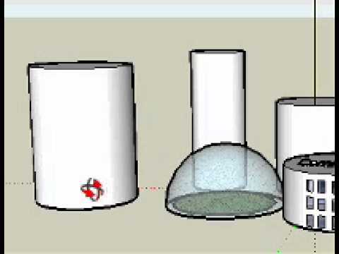 Mars Colony in Google Sketchup Www.CreateSmiths.Com