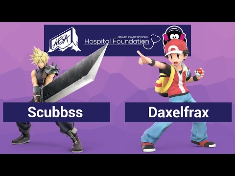 Scubbss vs DaxelFrax | SSBU Pools | Gaming for Good Grande Prairie 2020