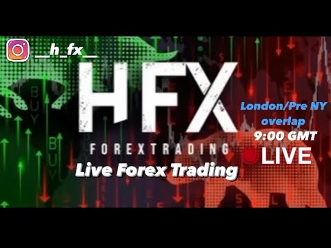 Live Forex Trading with HFX - London / NY overlap 8th October 2020