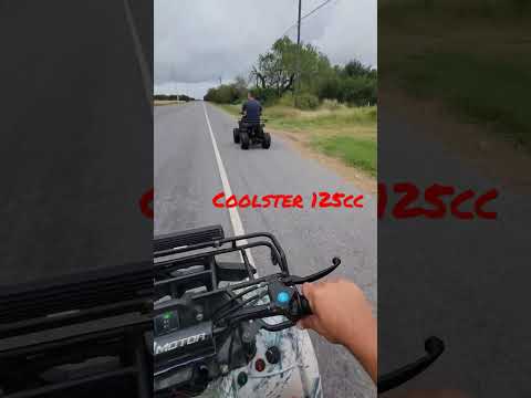 125cc ATV full throttle