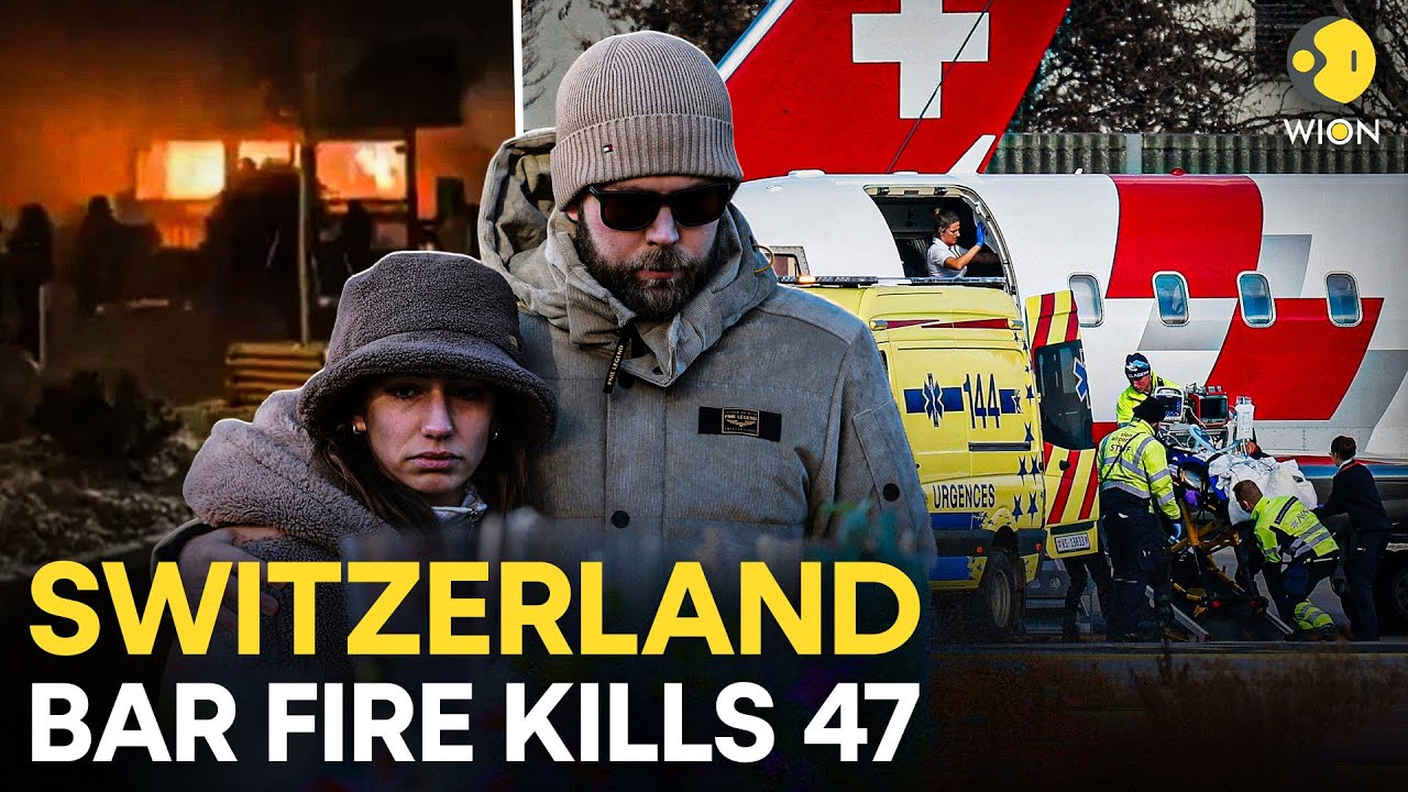 Switzerland Bar Fire LIVE: At Least 47 Killed in Crans-Montana Ski Resort Tragedy | WION