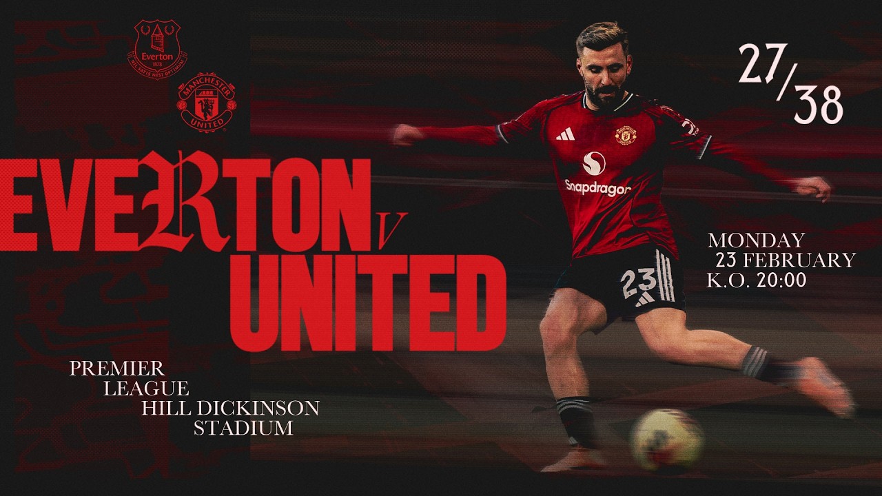 LIVE 🔴 Everton v Man Utd | Team Arrivals & Pre-Match Show