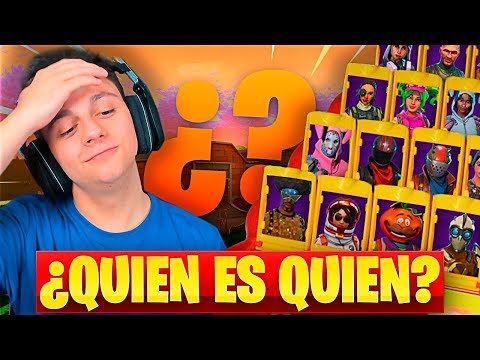 ¿quiÉn Es QuiÉn Minijuego Fortnite Battle Royale Con Grefg Y Vicens