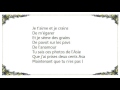 Ivy - L' Anamour Lyrics