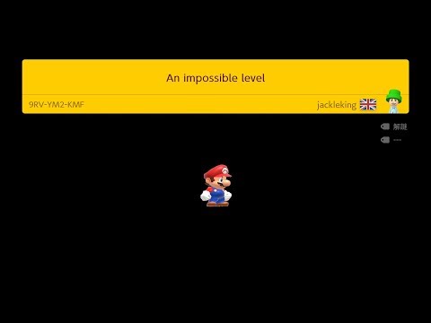 Super Mario Maker 2 - An impossible level