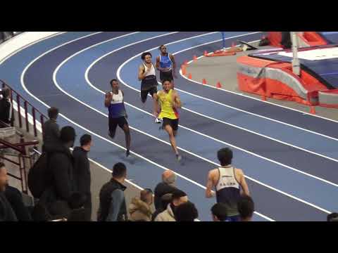 200m ESM F8 -  Championnats Régionaux en salle ES-SE,  Eaubonne, 19 jan 2019