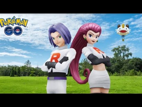 como achar o balão - pokémon GO equipe GO rocket ( Jessie e James)