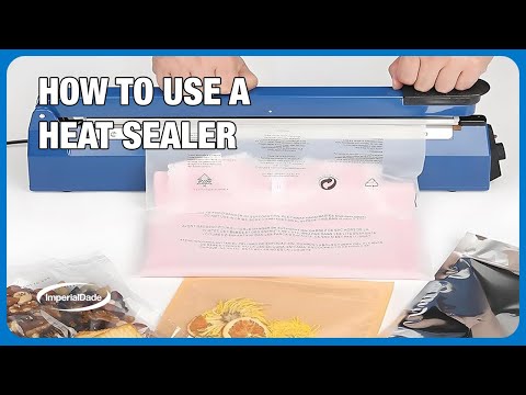 Part of a video titled How to Use a Heat Sealer Step by Step | Settings, Safety Tips & Best ...