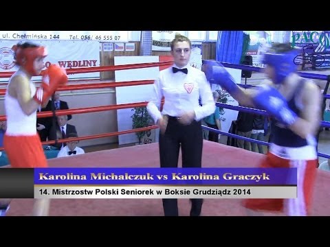 MP Seniorek Grudziadz 2014 Karolina Michalczuk vs Krolina Graczyk