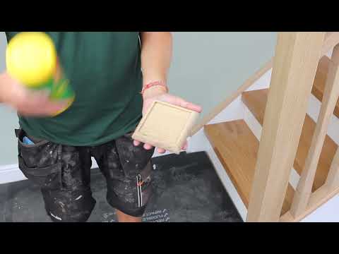 How to Fit a Timber Newel post Cap