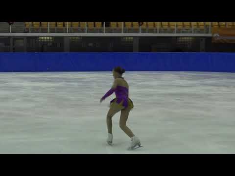 12. Santa Claus Cup 2018: Melissa Hopman (NED) - FS Advanced Novice Girls Free Skating