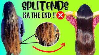 Download lagu How I cured my split ends without cutting |Split ends home remedies mp3