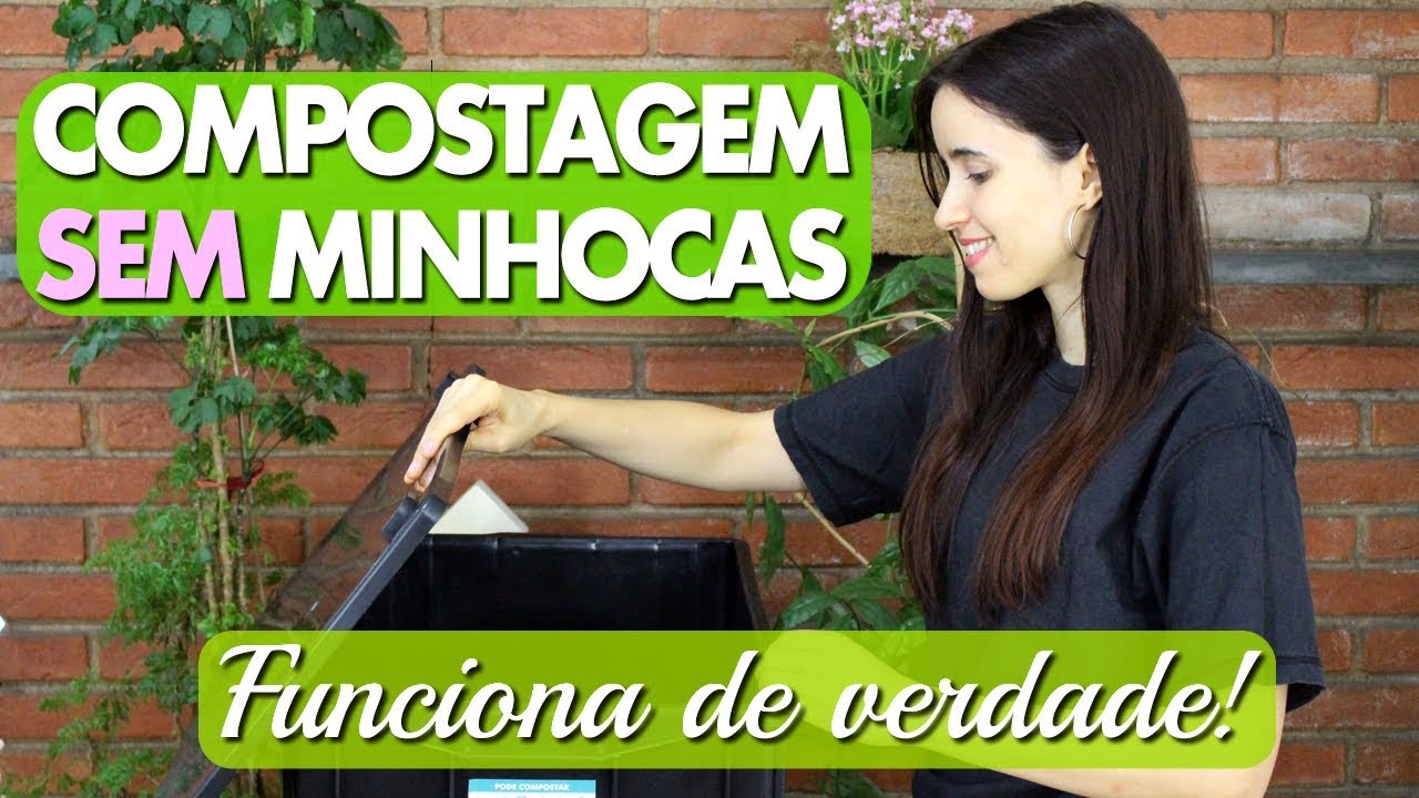COMPOSTAGEM DOMÉSTICA SEM MINHOCAS | Compostagem vegana | Lixo zero na sua casa