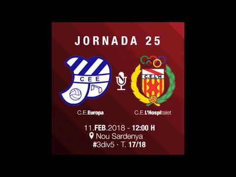 Gol Manzi C. E. Europa - C. E. L´Hospitalet (0-2)