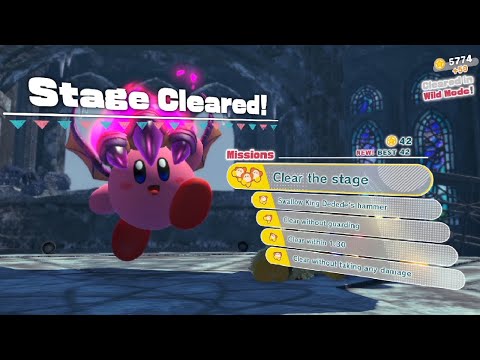 Kirby and the Forgotten Land - Full Walkthrough -  Winter Horns 100% #4