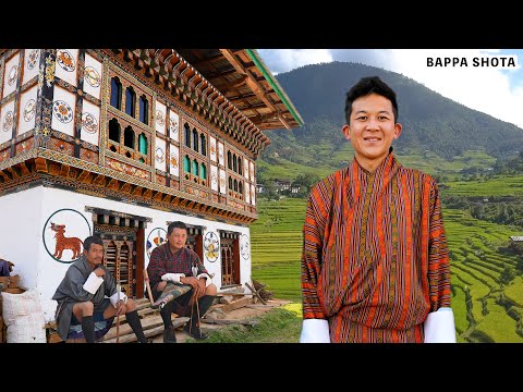 , title : '世界一幸せな国ブータンの山に住む地元の家族との田舎暮らしが予想とは全く違う世界だった'