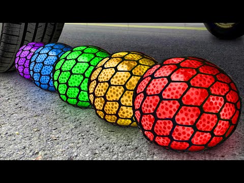 12 Minutes Crushing Experiments! Car vs Crunchy & Soft Things! Coca-Cola, Fanta, Mirinda, Mnt Dew