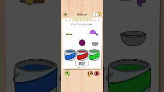Brain Test 5 Level 120: Paint the ball purple Walkthrough