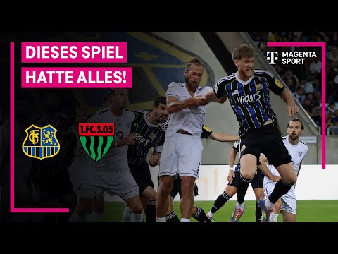 1. FC Saarbrücken - 1. FC Schweinfurt 05, Highlights mit Live-Kommentar | 3. Liga | MAGENTA SPORT