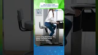 Canggih! Ini Penampakan Meja Kerja Acer eKinekt Bike Desk, Bisa Ngecas Laptop sambil Digowes?