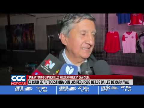 13 San Antonio de Ranchillos presentó su nueva camiseta para la temporada 2026