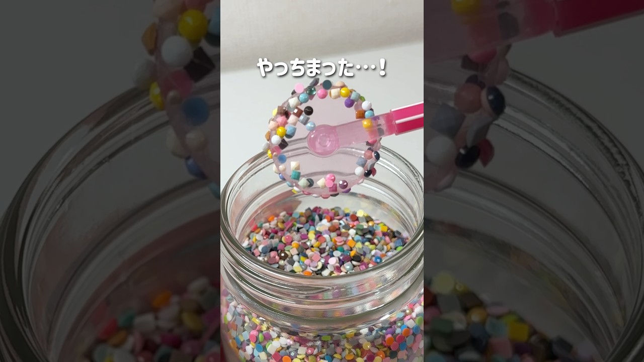 ダイヤモンドアート💎混ぜ混ぜしたらこんなことに…😇 #ダイヤモンドアート #diamondart #diamondpainting