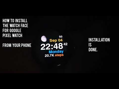 Moon Steps Watch Face