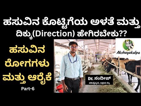 ಕಡಿಮೆ ಖರ್ಚಿನಲ್ಲಿ ಹಸುಗಳ ಹೈಟೆಕ್ ಶೆಡ್. Low-cost hi-tech shed for cows.