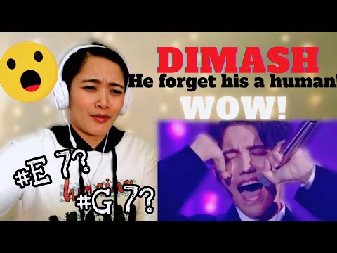 FIRST TIME REACTING TO DIMASH | When Dimash had fun of his voice