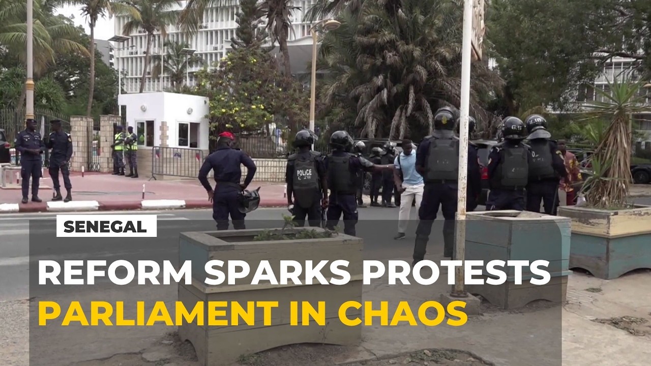 Tensions erupt in parliament over constitutional reform as police intervene