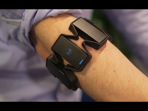 Myo gesture control armband main image with box