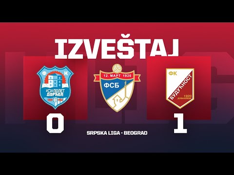 Izveštaj GSP POLET DORĆOL - BUDUĆNOST Srpska Liga Beograd 7. Kolo
