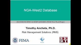 2 - NGA West 2 (2013) - Database