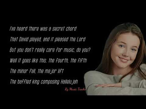 Hallelujah - Lucy Thomas (Cover) Lyrics