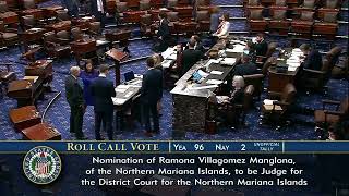 US Senate confirms Chief Judge Ramona Manglona