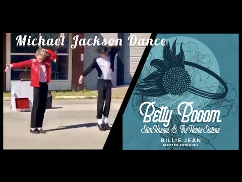 Billie Jean MJ Dance (2 Young kids on the street) | Betty Booom ft. Slim Khezri & The Hebbe Sisters