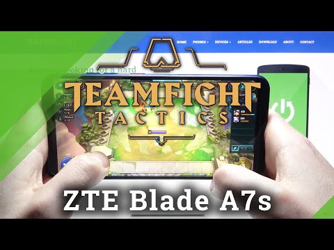 TFT Mobile  gameplay on ZTE Blade A7s - Performance Checkup & Game Settings