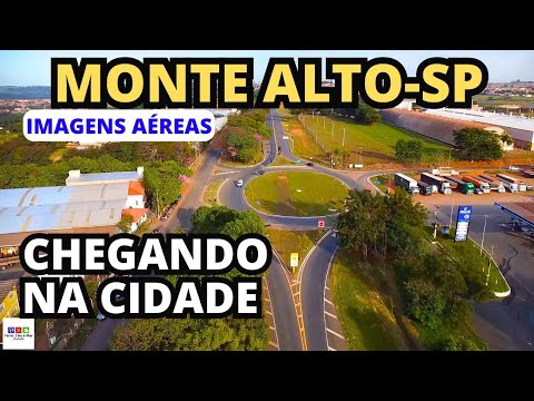 DRONE CHEGANDO EM MONTE ALTO-SP