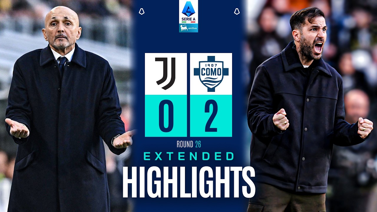 MAXI SINTESI JUVENTUS-COMO 0-2 | EXTENDED HIGHLIGHTS | SERIE A ENILIVE 2025/26