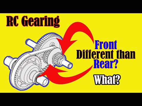 Unlock the Secrets: Demystifying RC Gear Ratios with Differential Tooth Count Hacks!