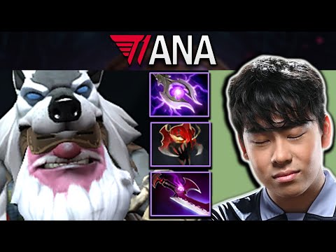 Sniper Dota 2 Gameplay T1.Ana with 20 Kills and Mjolnir