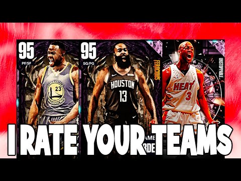 I RATE & IMPROVE YOUR TEAMS EP #7! NBA 2K23 MYTEAM