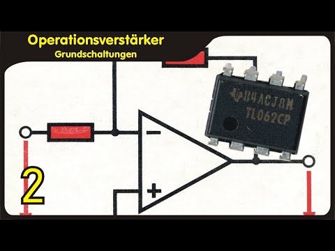 Operational amplifier part 2 - setting the gain, Schmitt trigger, frequency compensation