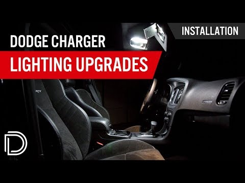 How to Install 2015+ Dodge Charger Interior LEDs