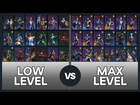 The FASTEST ways to LEVEL UP units in Conqueror's Blade