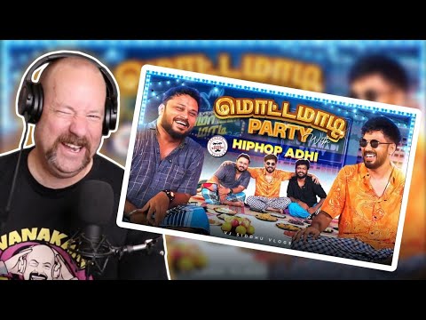 Motta Maadi Party with Hip Hop Thamizha Aadhi | VJ siddhu vlogs | Dad’s Den