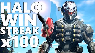 Фанат одержал 100 побед подряд в мультиплеере Halo Infinite