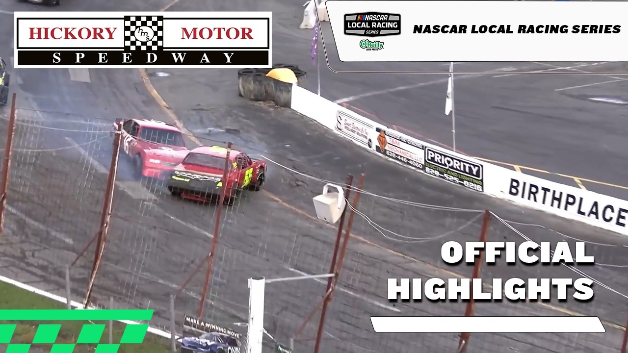 Feature Action from NASCAR Local Racing at Hickory Motor Speedway