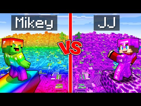 Mikey OP vs JJ IMMORTAL Village Survival Battle in Minecraft (Maizen)