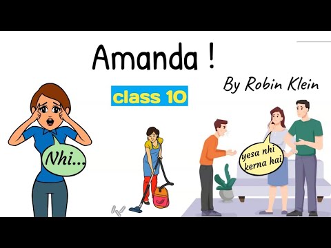 amanda class 10 in hindi / amanda poem class 10 english mcq in hindi
